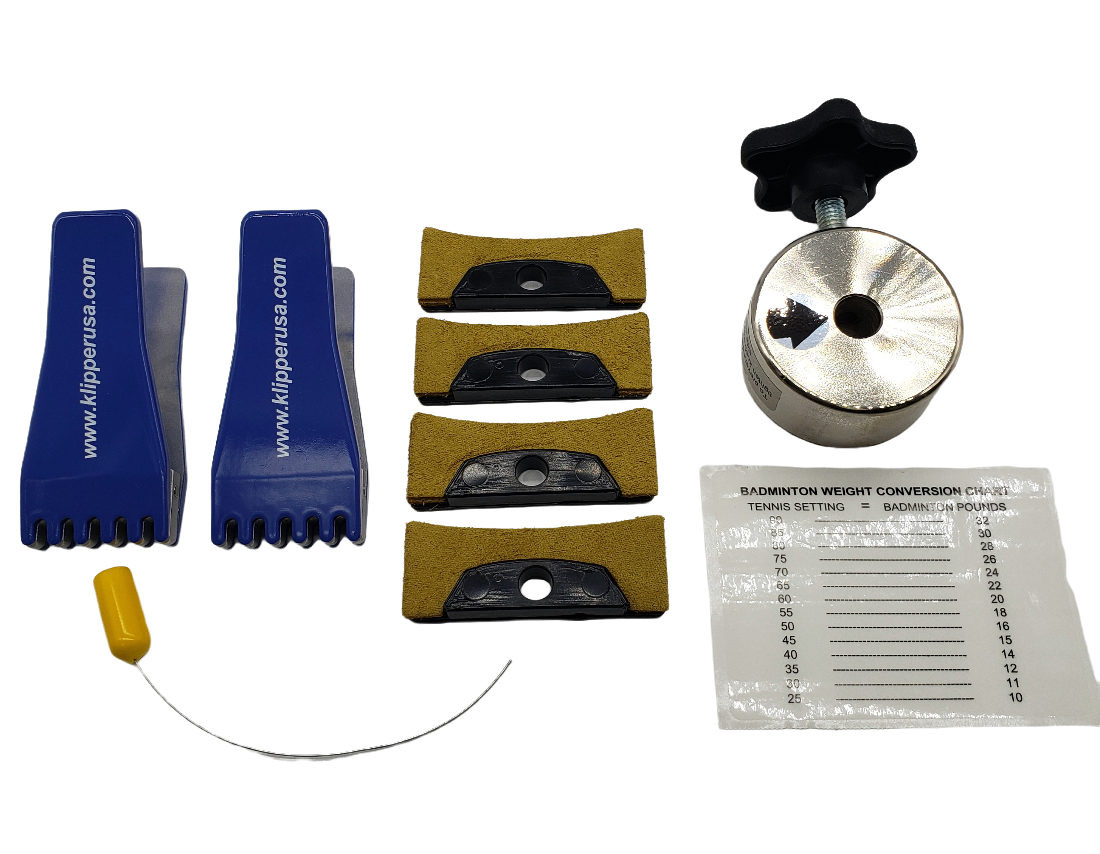 Badminton Stringing Package Klipper USA