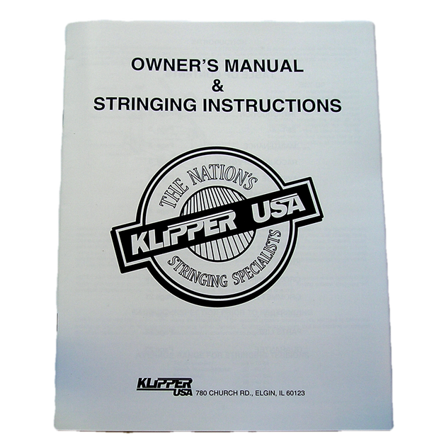 Klippermate Owner's Manual - Klipper USA