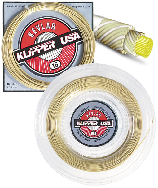 Kevlar 16 Racquet String Klipper USA