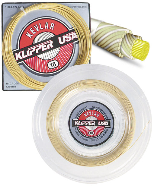Tennis Strings Tagged "Kevlar" Klipper USA