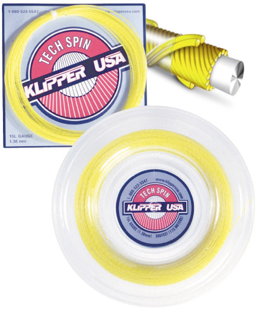 Klipper Stringing Tech Spin 15L Racquet String | Klipper USA