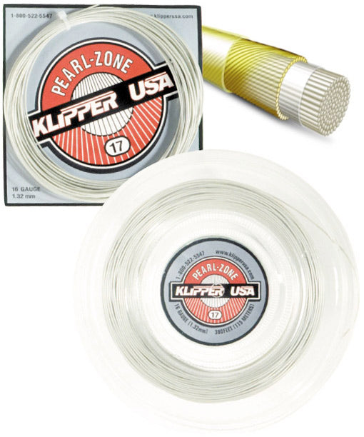 Klipper Stringing Pearl-Zone 17 Racquet String | Klipper USA