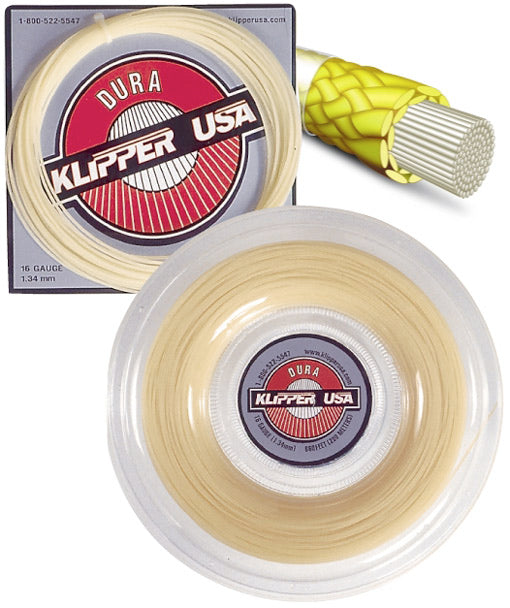 Klipper Stringing Dura 16 Racquet String | Klipper USA