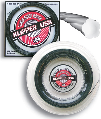 Klipper Stringing Power-Burst Rough Racquet String | Klipper USA