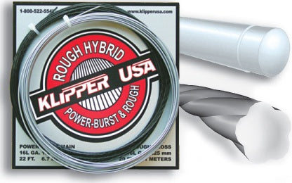 Klipper Stringing Rough Hybrid Racquet String | Klipper USA
