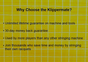 Klippermate Stringing Machine - Klipper USA