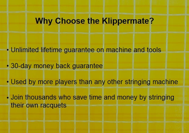 Klipper Stringing Klipper USA | Racquet Stringing Machines, Strings, & Grips